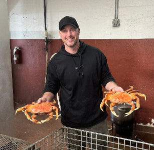 Burton with Crab