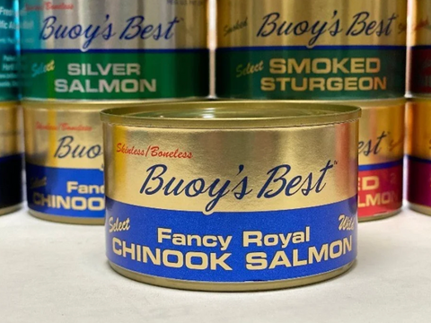 Canned Chinook Salmon