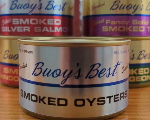 Canned Smoked Oysters