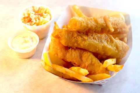 Ling Cod Fish and Chips